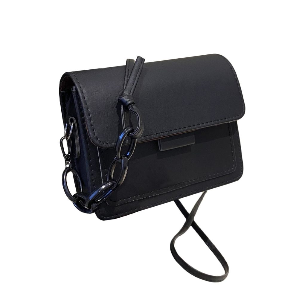 Saddle Crossbody Bag Magnetic Buckle Casual Small Shoulder Handbag ^_^